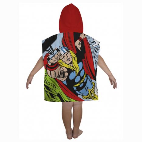 Marvel Avengers Retro Hooded Towel Poncho Extra Image 1